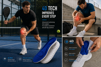 Step X Apex™ — 4D Multi-Sport Performance Insole